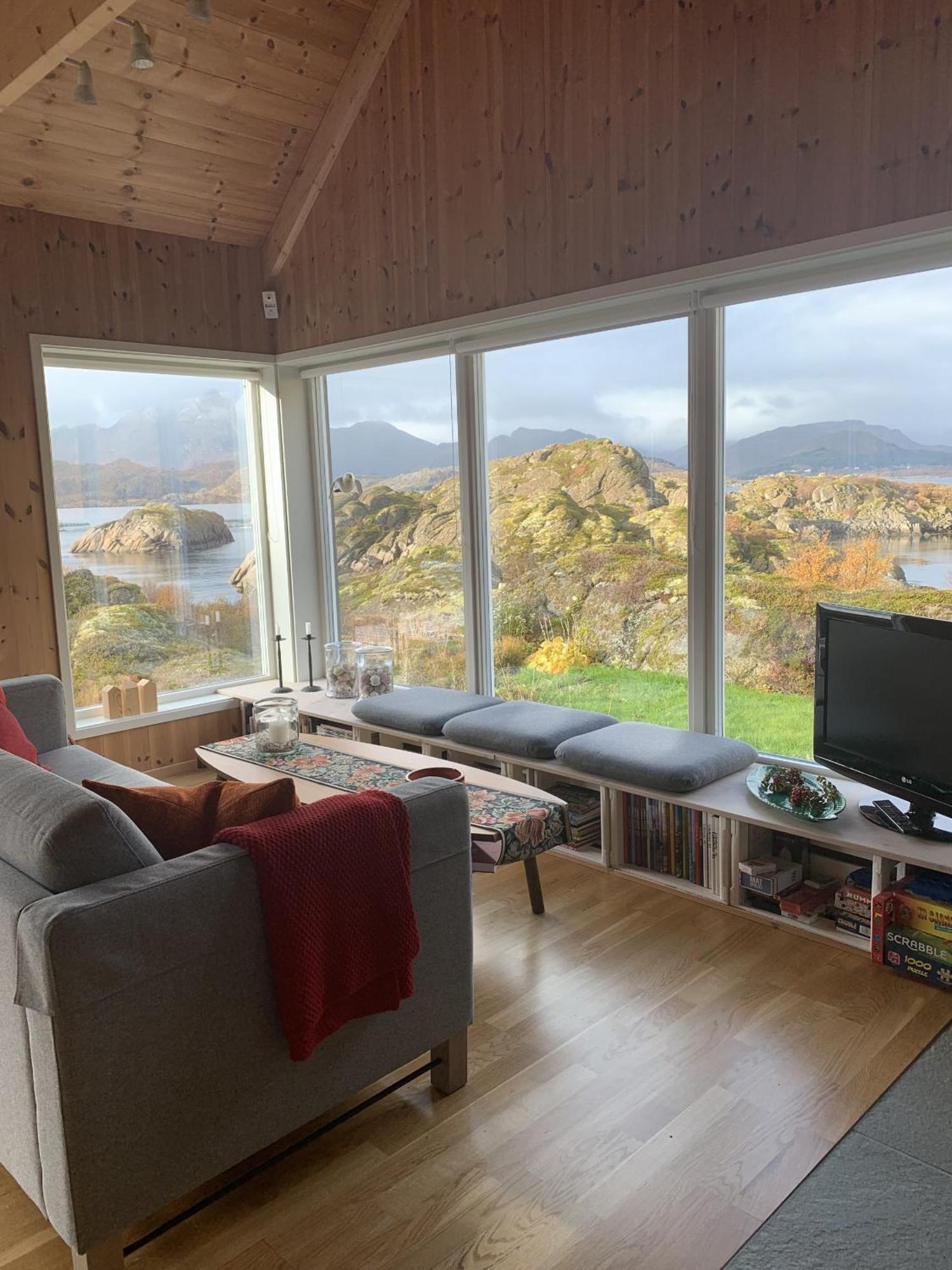 레크네스 Unique Private Cabin In Lofoten 빌라 외부 사진