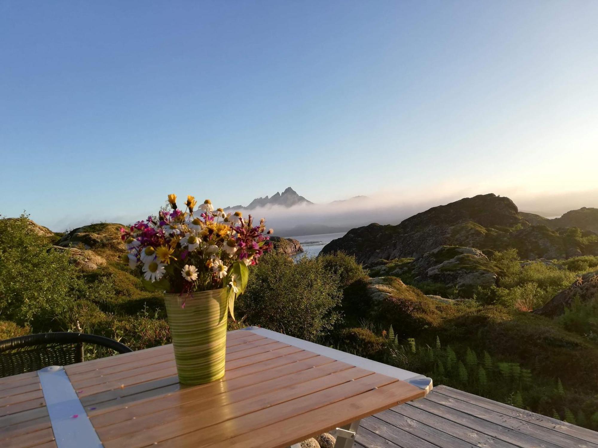 Unique Private Cabin In Lofoten 레크네스 외부 사진